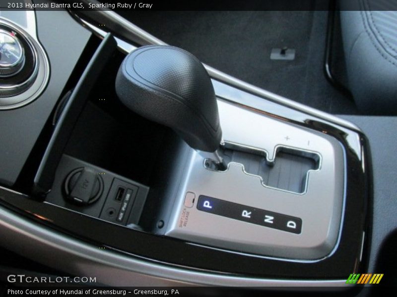 Sparkling Ruby / Gray 2013 Hyundai Elantra GLS