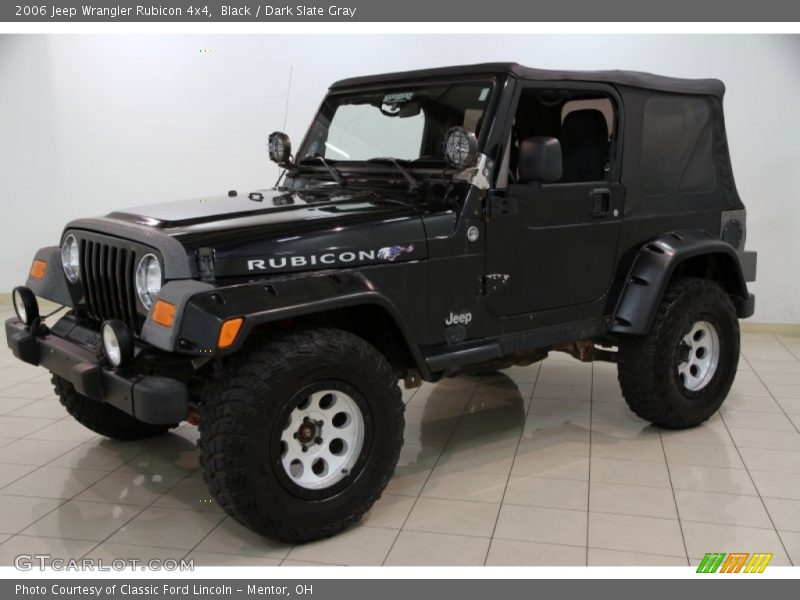 Black / Dark Slate Gray 2006 Jeep Wrangler Rubicon 4x4