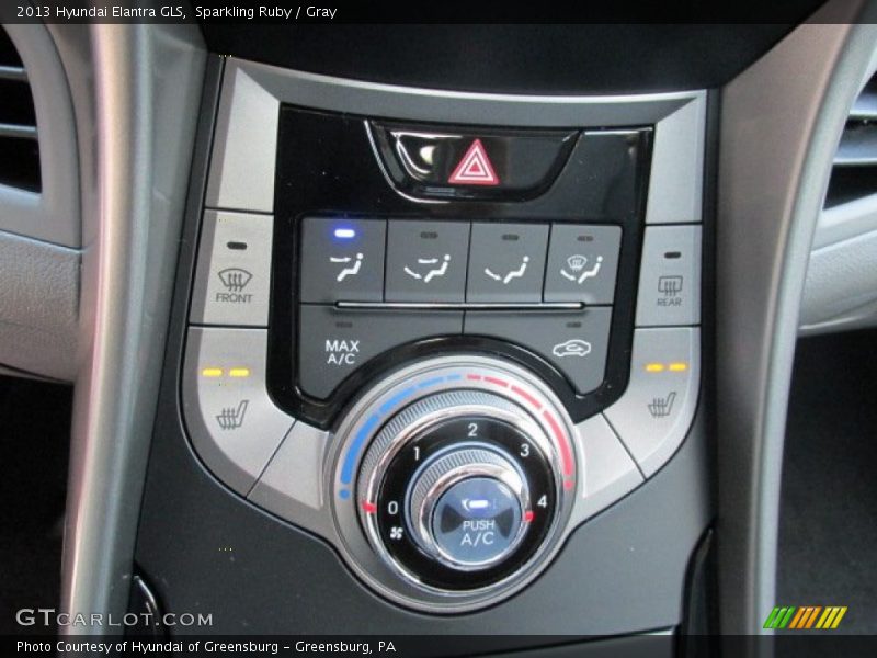 Sparkling Ruby / Gray 2013 Hyundai Elantra GLS