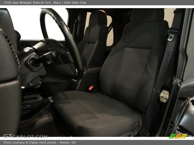 Black / Dark Slate Gray 2006 Jeep Wrangler Rubicon 4x4