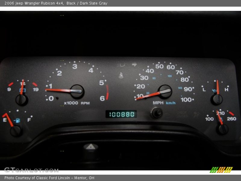 Black / Dark Slate Gray 2006 Jeep Wrangler Rubicon 4x4
