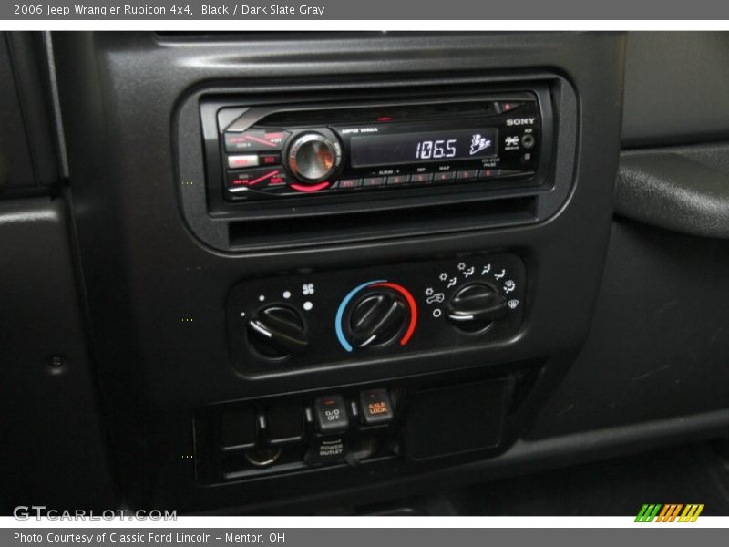 Black / Dark Slate Gray 2006 Jeep Wrangler Rubicon 4x4