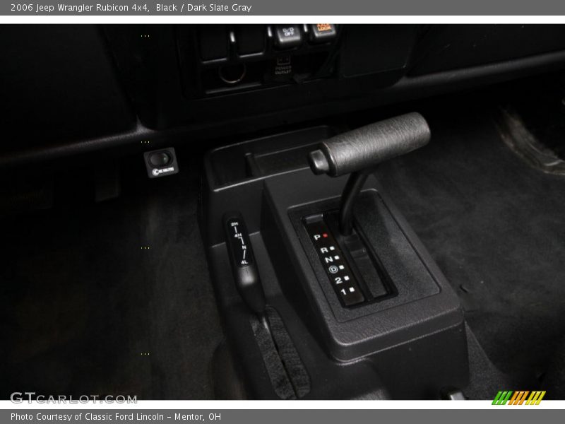 Black / Dark Slate Gray 2006 Jeep Wrangler Rubicon 4x4