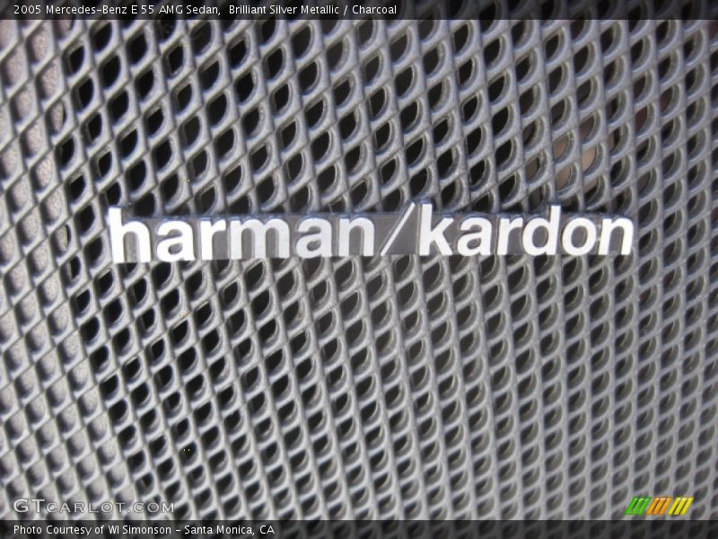 Brilliant Silver Metallic / Charcoal 2005 Mercedes-Benz E 55 AMG Sedan