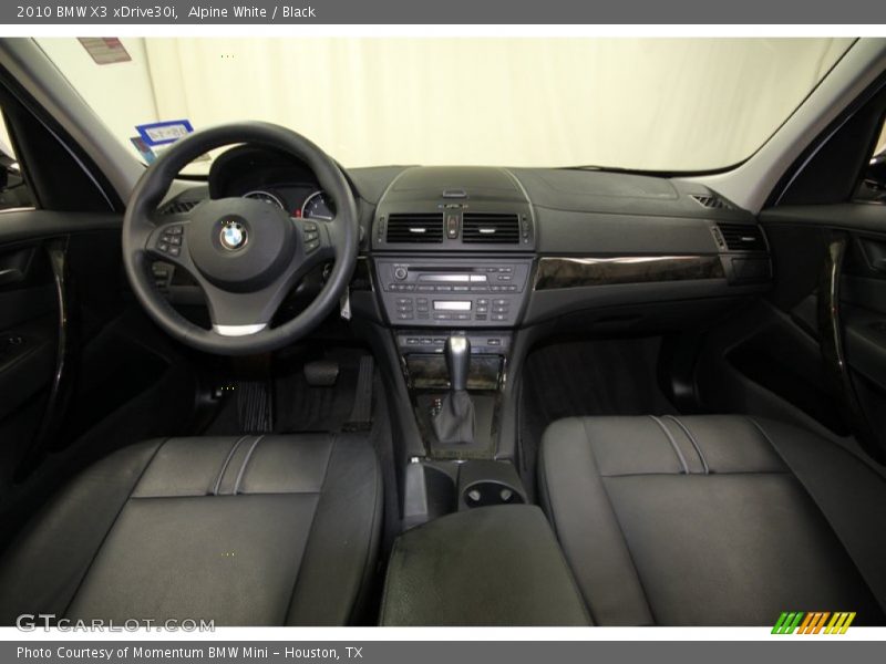 Alpine White / Black 2010 BMW X3 xDrive30i