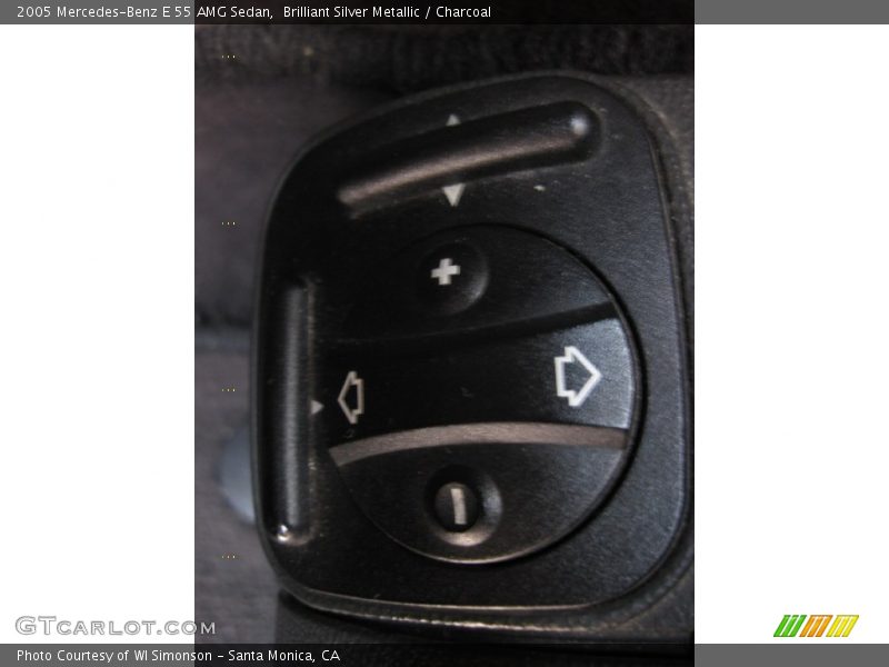 Brilliant Silver Metallic / Charcoal 2005 Mercedes-Benz E 55 AMG Sedan