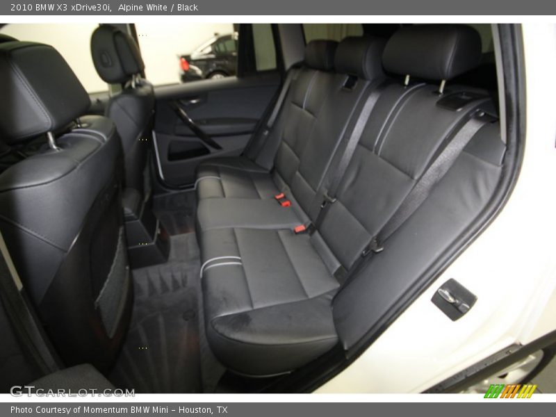 Alpine White / Black 2010 BMW X3 xDrive30i