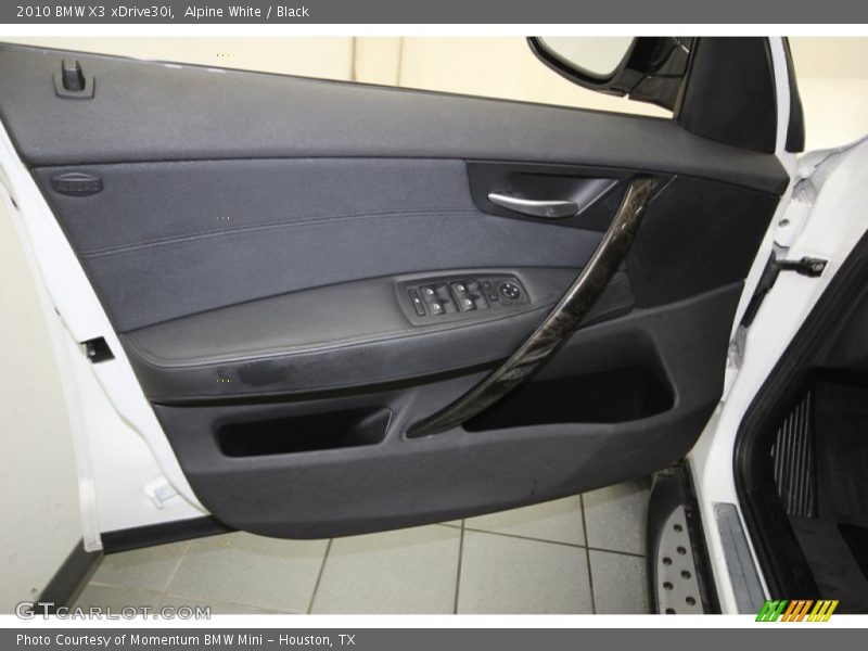 Alpine White / Black 2010 BMW X3 xDrive30i