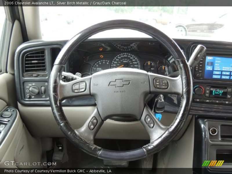 Silver Birch Metallic / Gray/Dark Charcoal 2006 Chevrolet Avalanche LT