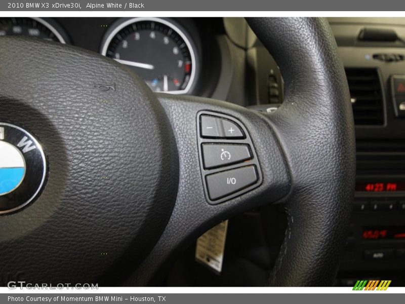 Alpine White / Black 2010 BMW X3 xDrive30i