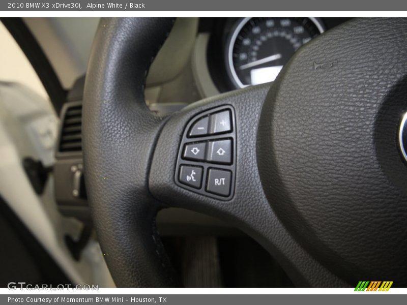Alpine White / Black 2010 BMW X3 xDrive30i