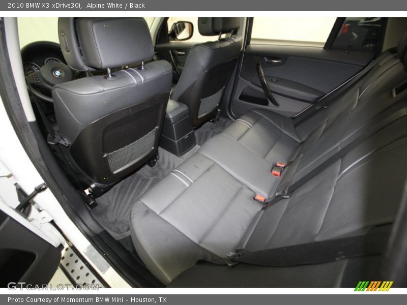 Alpine White / Black 2010 BMW X3 xDrive30i