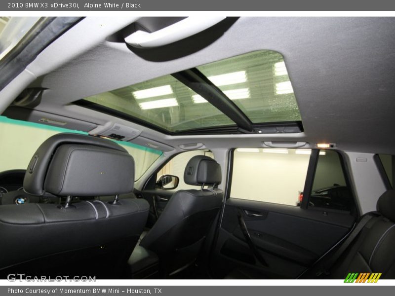 Alpine White / Black 2010 BMW X3 xDrive30i