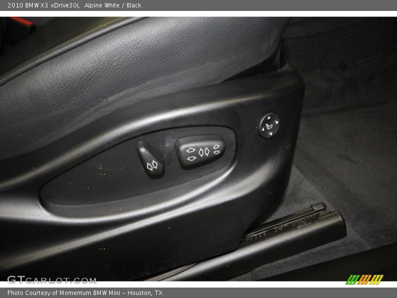 Alpine White / Black 2010 BMW X3 xDrive30i