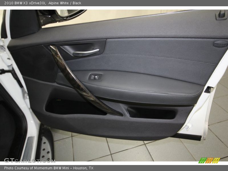 Alpine White / Black 2010 BMW X3 xDrive30i