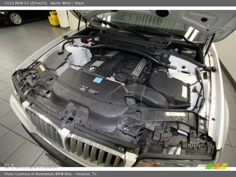 Alpine White / Black 2010 BMW X3 xDrive30i