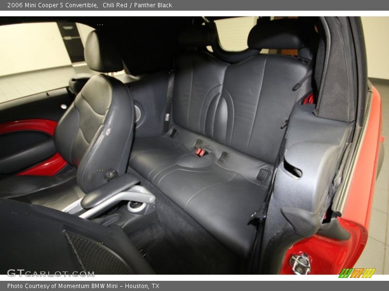 Chili Red / Panther Black 2006 Mini Cooper S Convertible