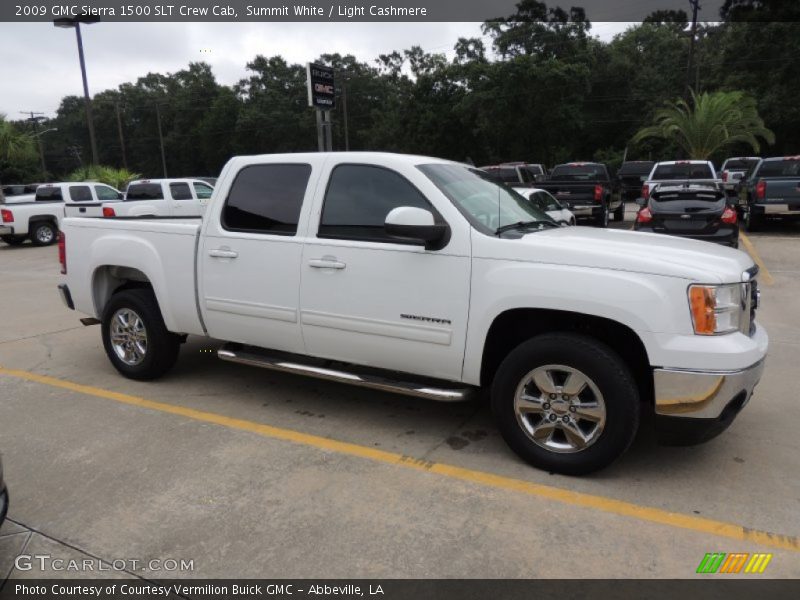  2009 Sierra 1500 SLT Crew Cab Summit White