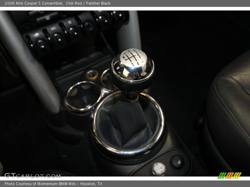 Chili Red / Panther Black 2006 Mini Cooper S Convertible