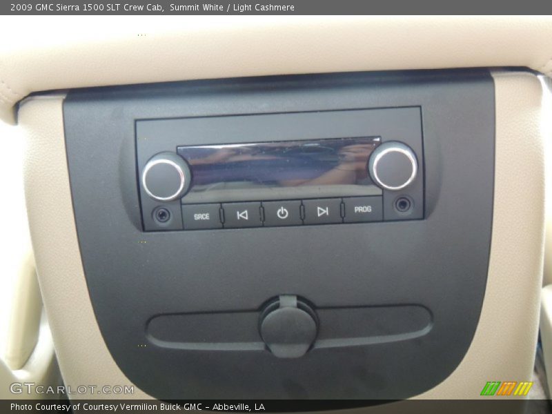 Controls of 2009 Sierra 1500 SLT Crew Cab