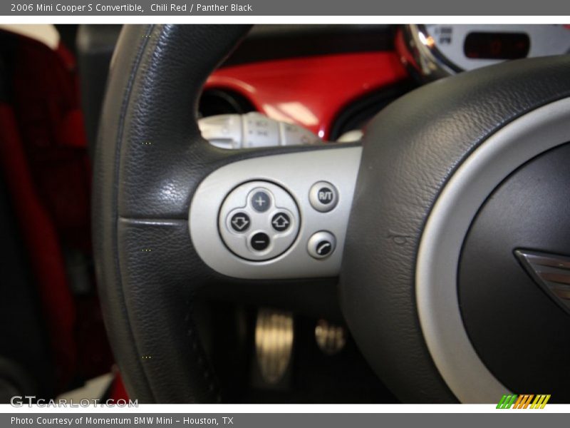 Chili Red / Panther Black 2006 Mini Cooper S Convertible