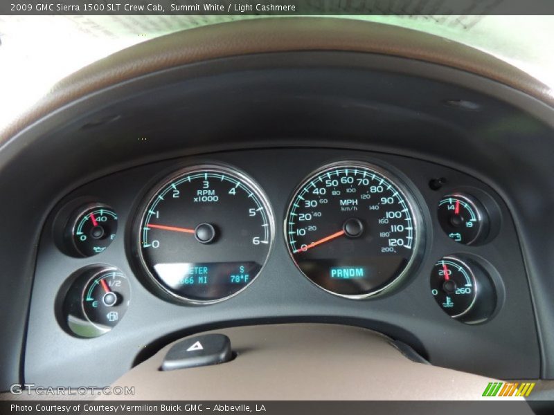  2009 Sierra 1500 SLT Crew Cab SLT Crew Cab Gauges