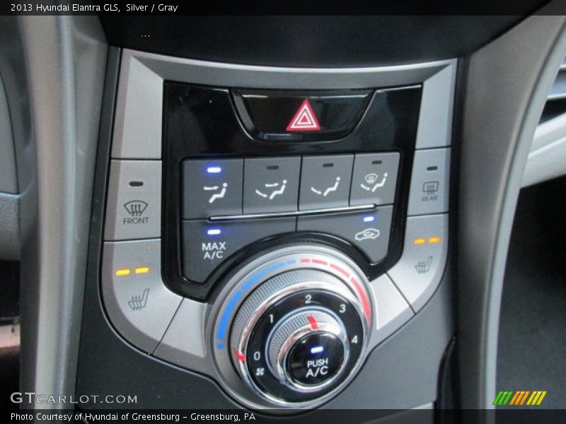 Silver / Gray 2013 Hyundai Elantra GLS
