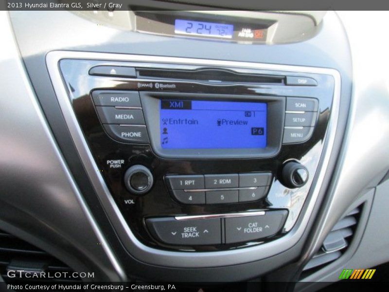 Silver / Gray 2013 Hyundai Elantra GLS