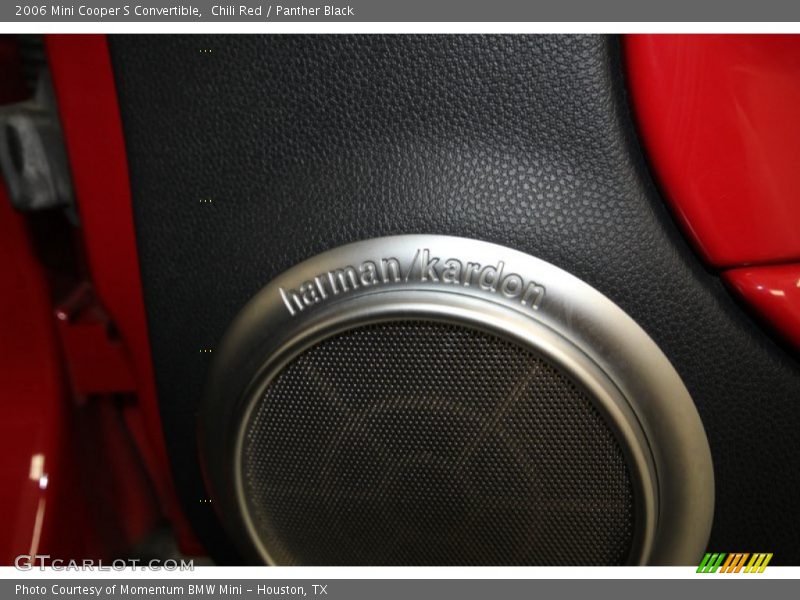 Chili Red / Panther Black 2006 Mini Cooper S Convertible