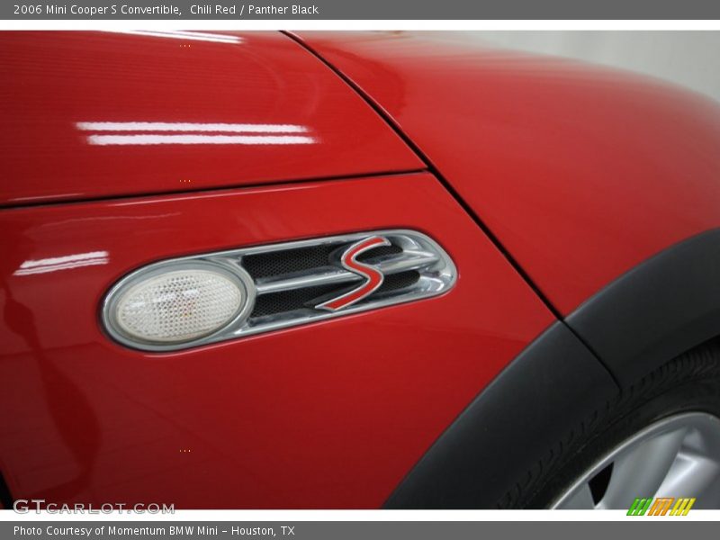 Chili Red / Panther Black 2006 Mini Cooper S Convertible