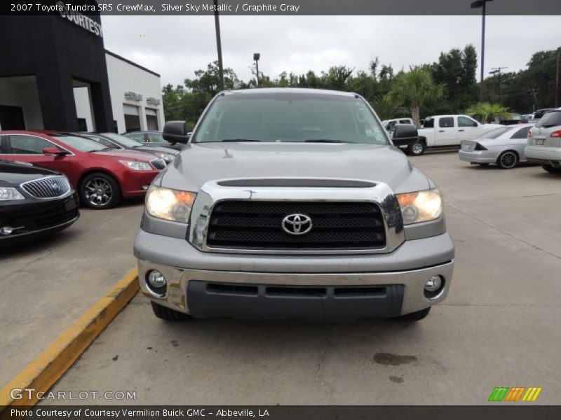 Silver Sky Metallic / Graphite Gray 2007 Toyota Tundra SR5 CrewMax