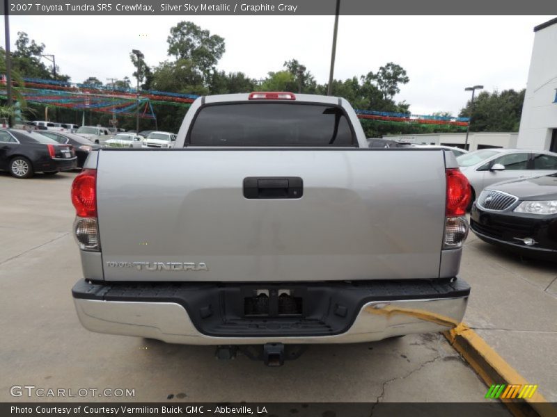 Silver Sky Metallic / Graphite Gray 2007 Toyota Tundra SR5 CrewMax