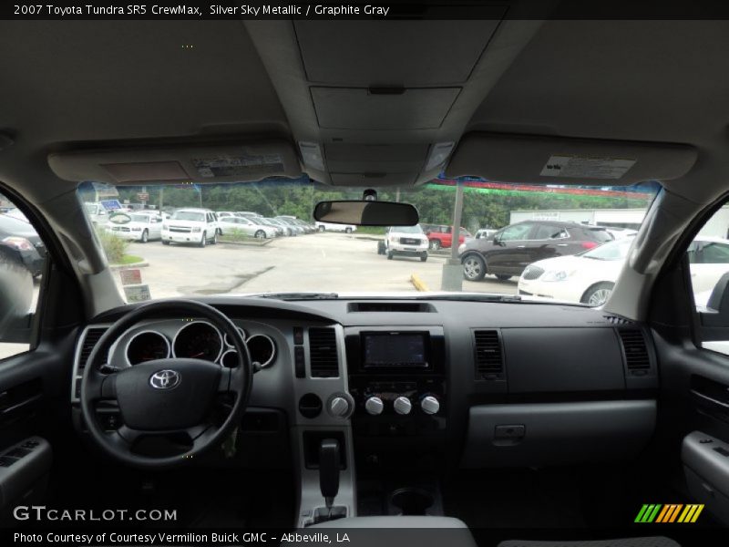 Silver Sky Metallic / Graphite Gray 2007 Toyota Tundra SR5 CrewMax