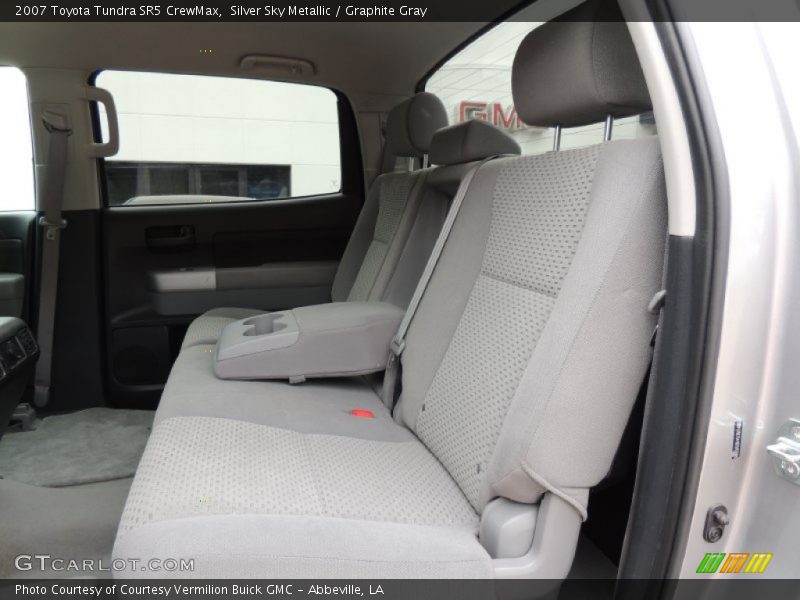 Silver Sky Metallic / Graphite Gray 2007 Toyota Tundra SR5 CrewMax