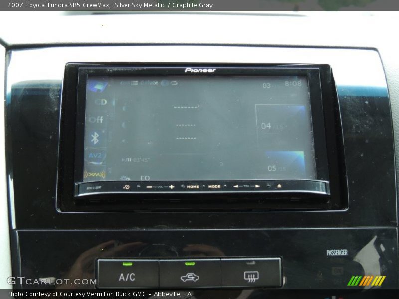 Silver Sky Metallic / Graphite Gray 2007 Toyota Tundra SR5 CrewMax