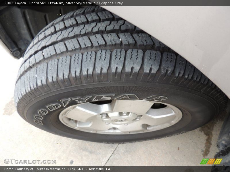 Silver Sky Metallic / Graphite Gray 2007 Toyota Tundra SR5 CrewMax