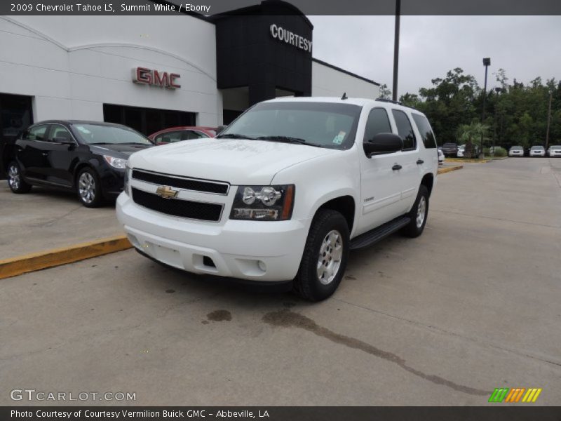 Summit White / Ebony 2009 Chevrolet Tahoe LS