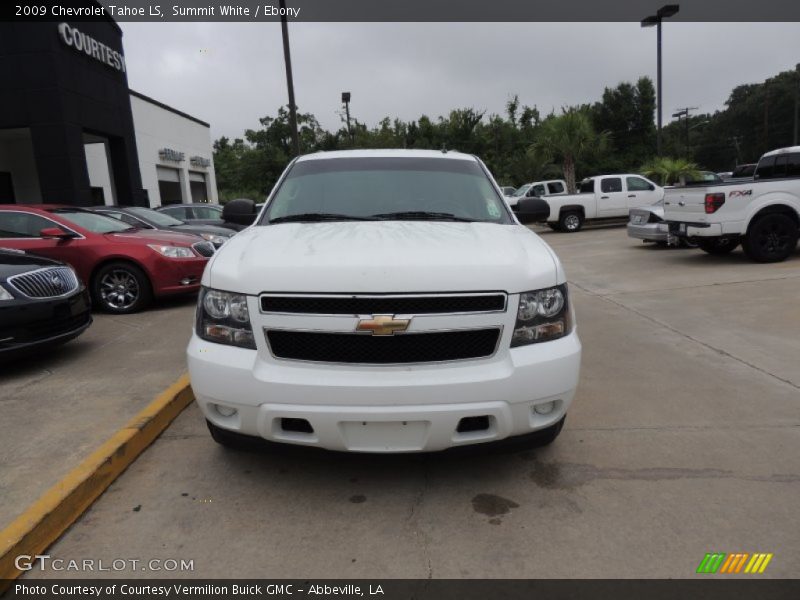 Summit White / Ebony 2009 Chevrolet Tahoe LS