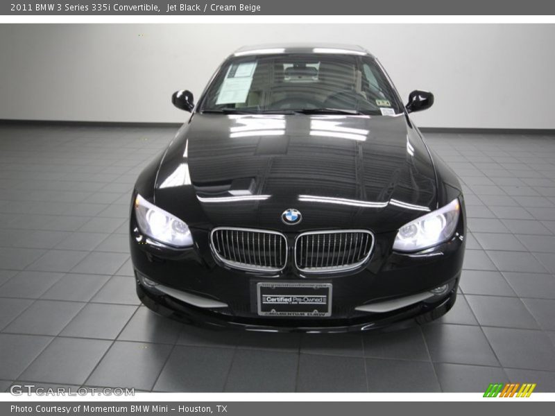 Jet Black / Cream Beige 2011 BMW 3 Series 335i Convertible