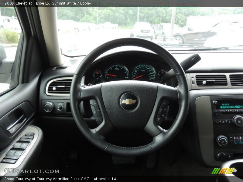 Summit White / Ebony 2009 Chevrolet Tahoe LS