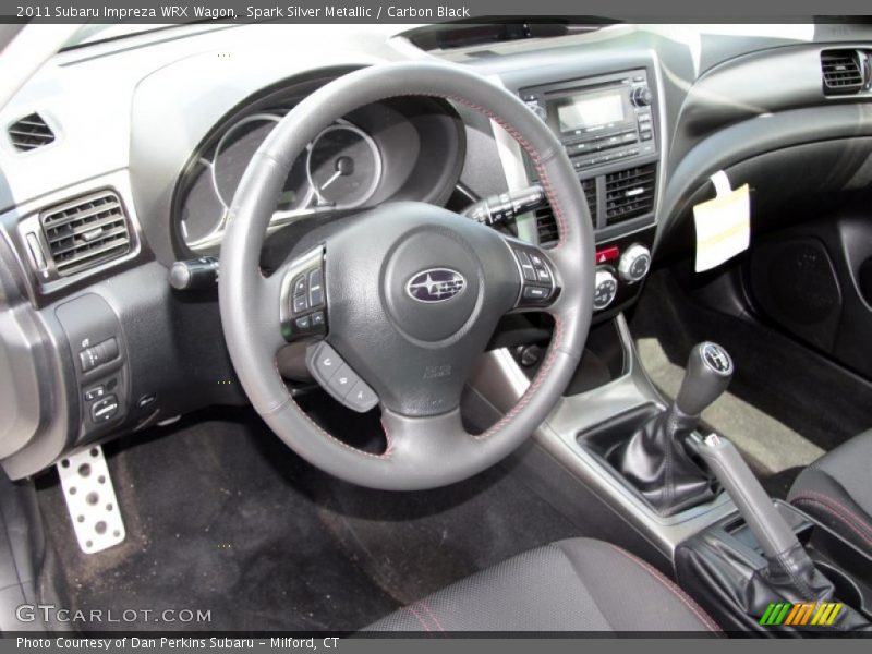 Spark Silver Metallic / Carbon Black 2011 Subaru Impreza WRX Wagon