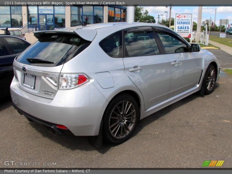 Spark Silver Metallic / Carbon Black 2011 Subaru Impreza WRX Wagon