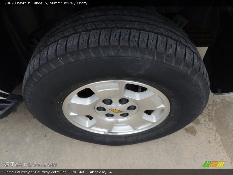 Summit White / Ebony 2009 Chevrolet Tahoe LS