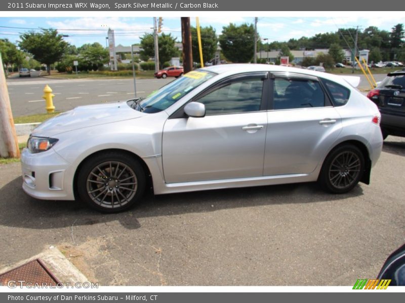 Spark Silver Metallic / Carbon Black 2011 Subaru Impreza WRX Wagon