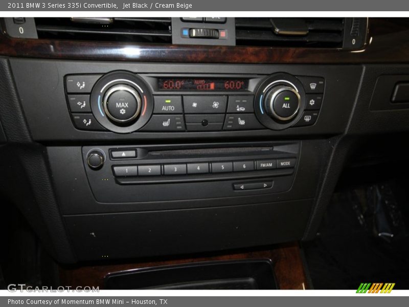 Jet Black / Cream Beige 2011 BMW 3 Series 335i Convertible
