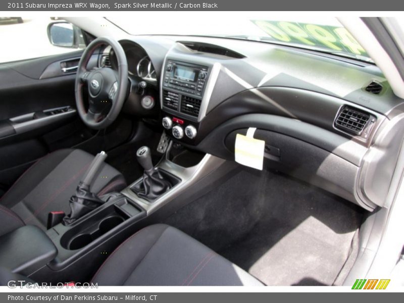 Spark Silver Metallic / Carbon Black 2011 Subaru Impreza WRX Wagon
