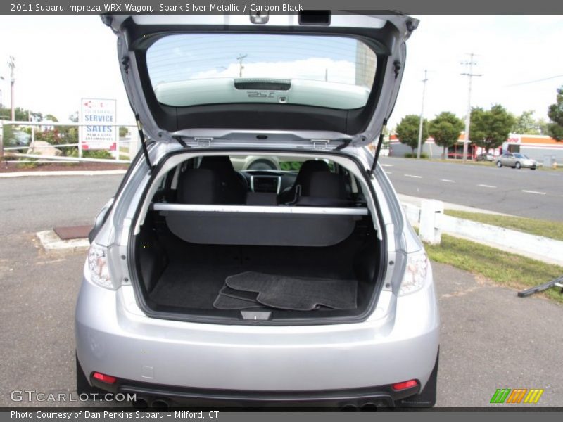 Spark Silver Metallic / Carbon Black 2011 Subaru Impreza WRX Wagon