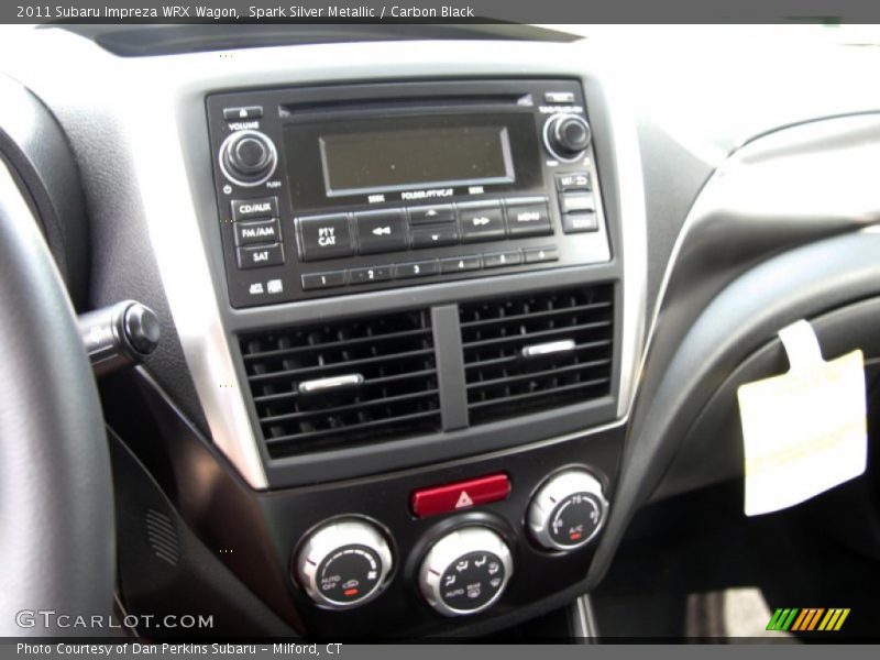 Spark Silver Metallic / Carbon Black 2011 Subaru Impreza WRX Wagon