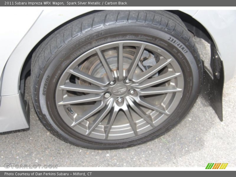 Spark Silver Metallic / Carbon Black 2011 Subaru Impreza WRX Wagon