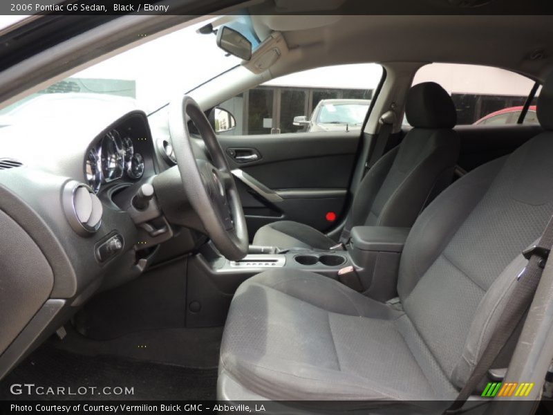 Black / Ebony 2006 Pontiac G6 Sedan